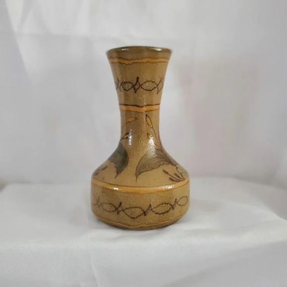 VTG Olaria D Corridinho Almanlil Vase Portuguese Pottery Algarve Portugal Vase - Picture 2 of 13